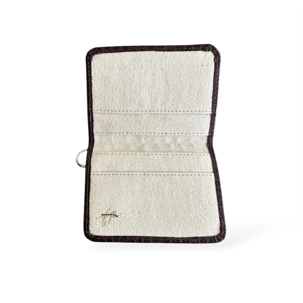 FREE PEOPLE Purple Leather Wallet